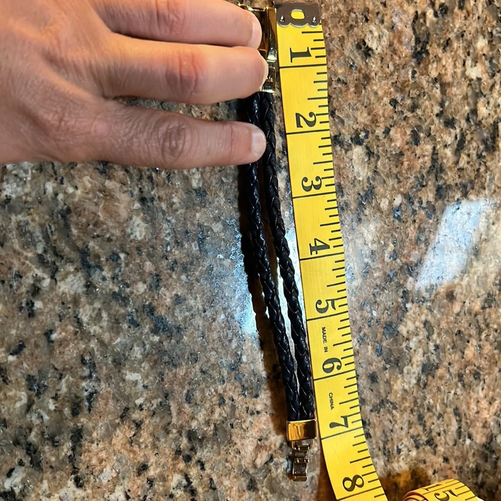 Lia Sophia Blue and Gold Wrap Beacelet - Picture 5 of 5